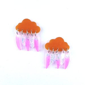 CLOUD – Boucles d’oreilles résine artisanales – Bijou créateur pièce unique | Bisoustore CLOUD – Boucles d’oreilles résine artisanales – Bijou créateur pièce unique | Bisoustore