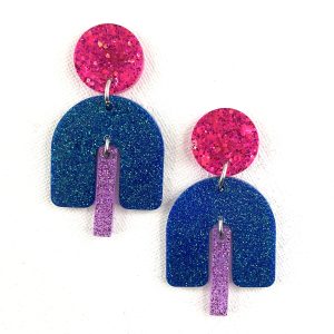 🎉Festival 4 – Boucles d’oreilles en résine – Pièces uniques 🎉Festival 4 – Boucles d’oreilles en résine – Pièces uniques