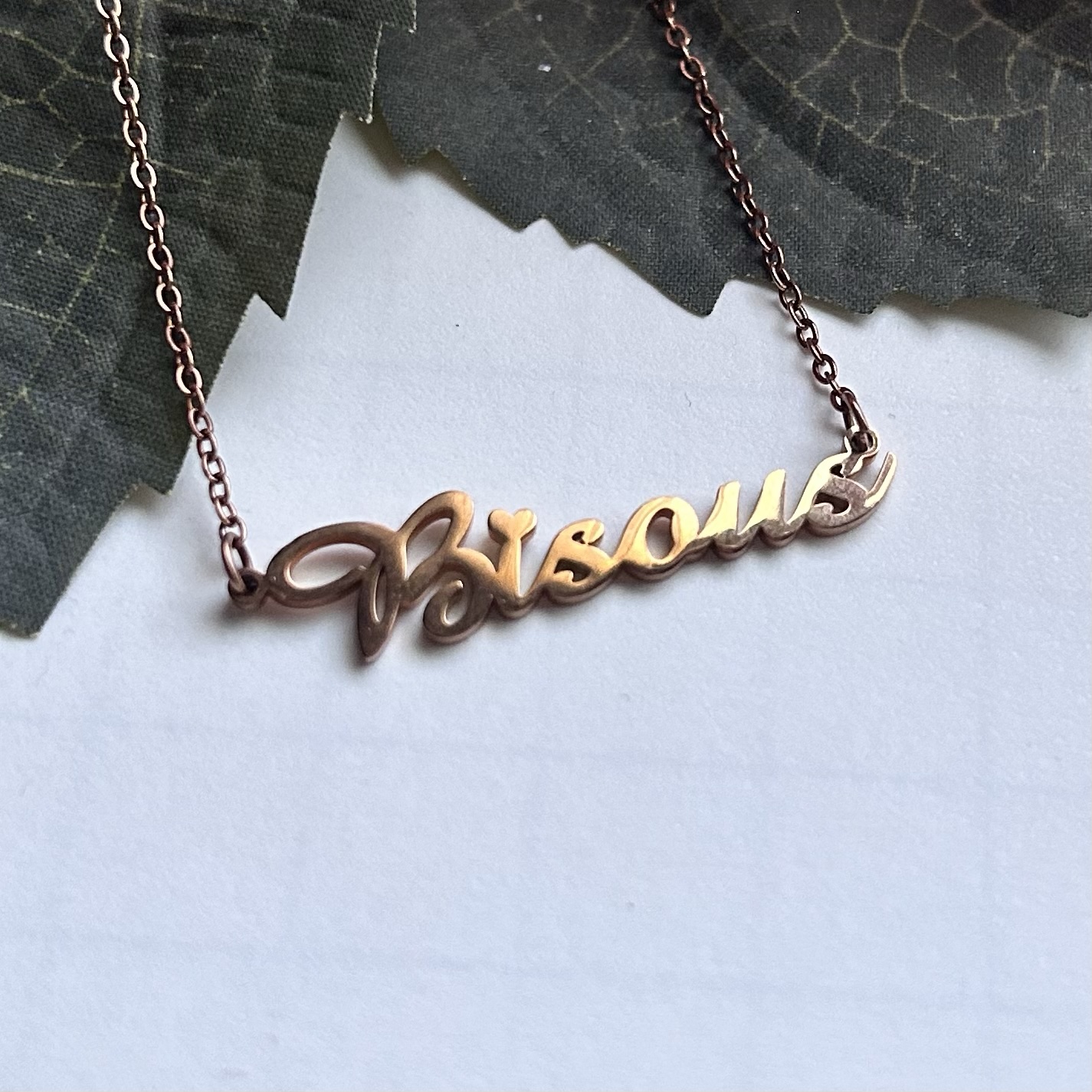 Collier Bisous 🤍